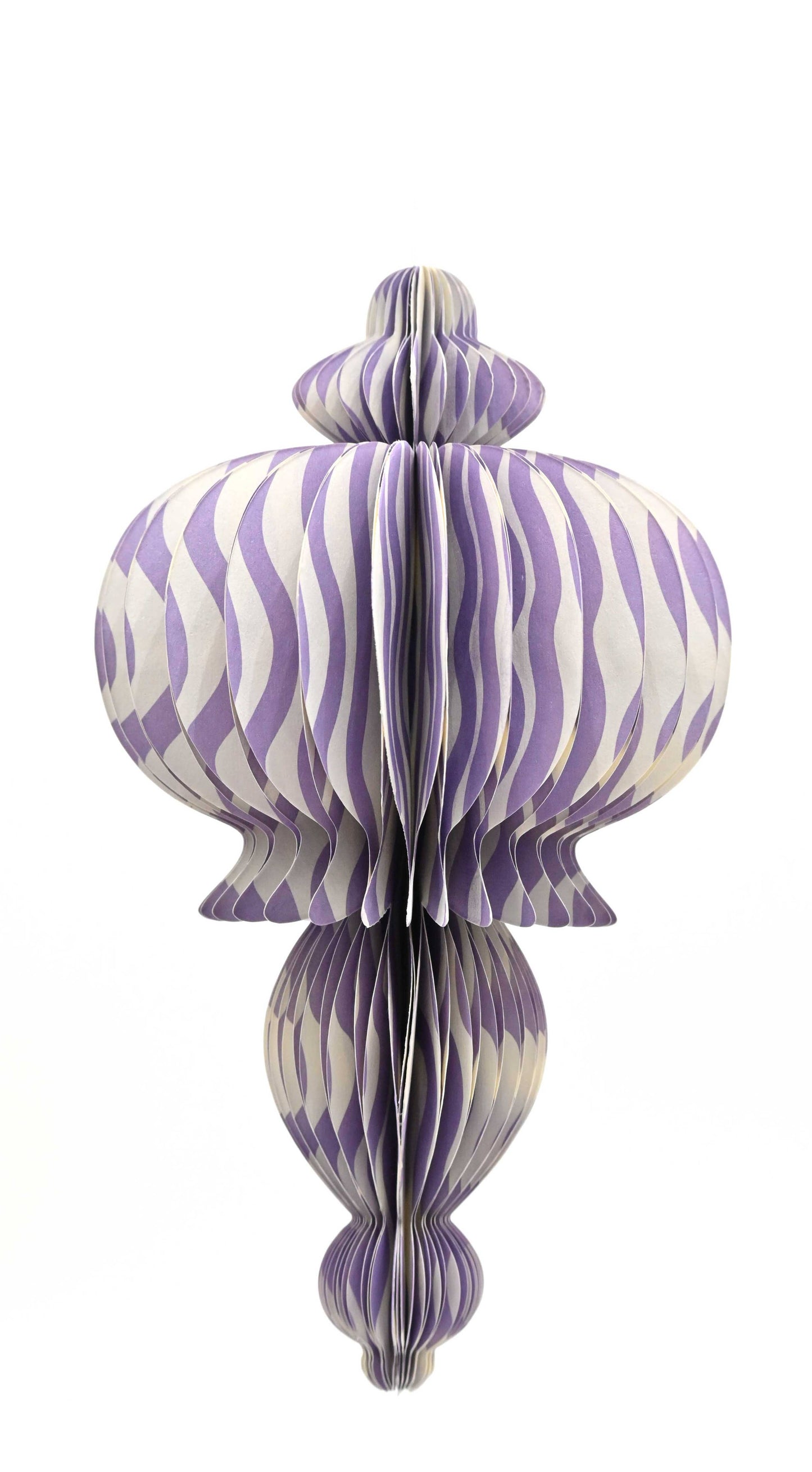 AARVEN Recycled Paper Fold-Away Bauble for Sustainable Decor