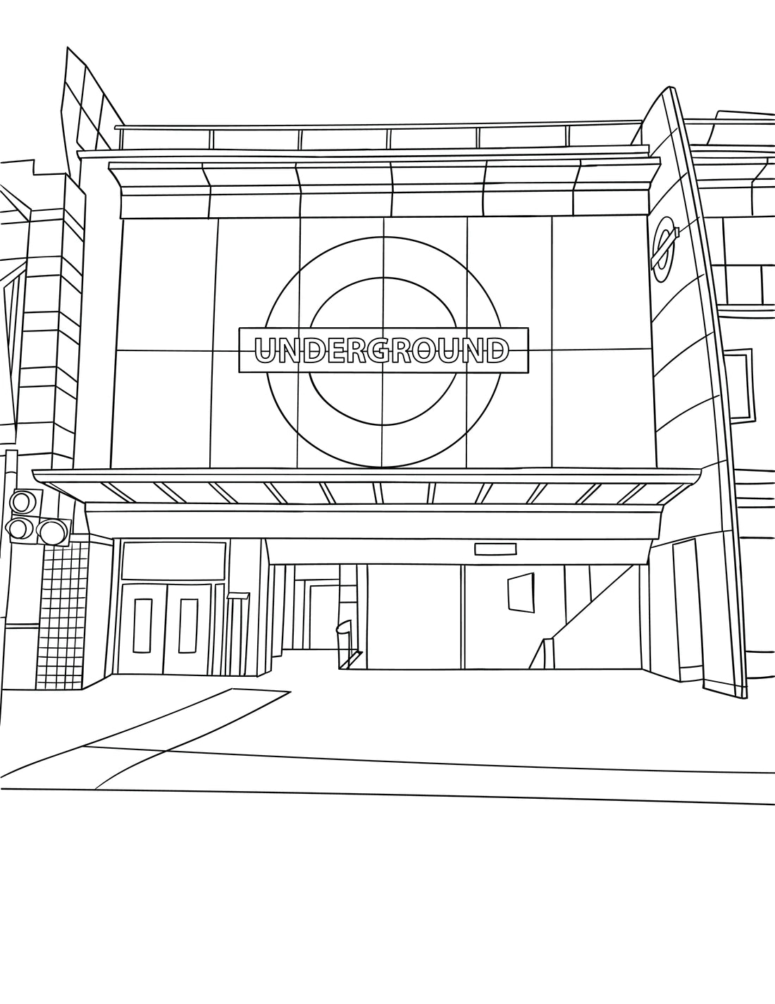 Brixton Colouring Book