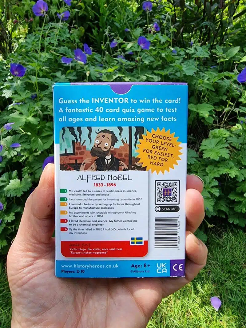 History Heroes: INVENTORS card game