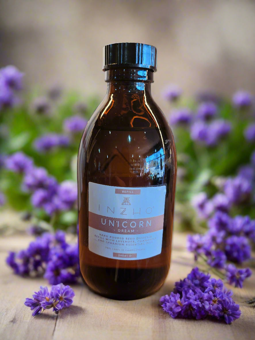 Unicorn Sleep Reed Diffuser Refill with Relaxing Lavender, Chamomile & Geranium Essential Oils