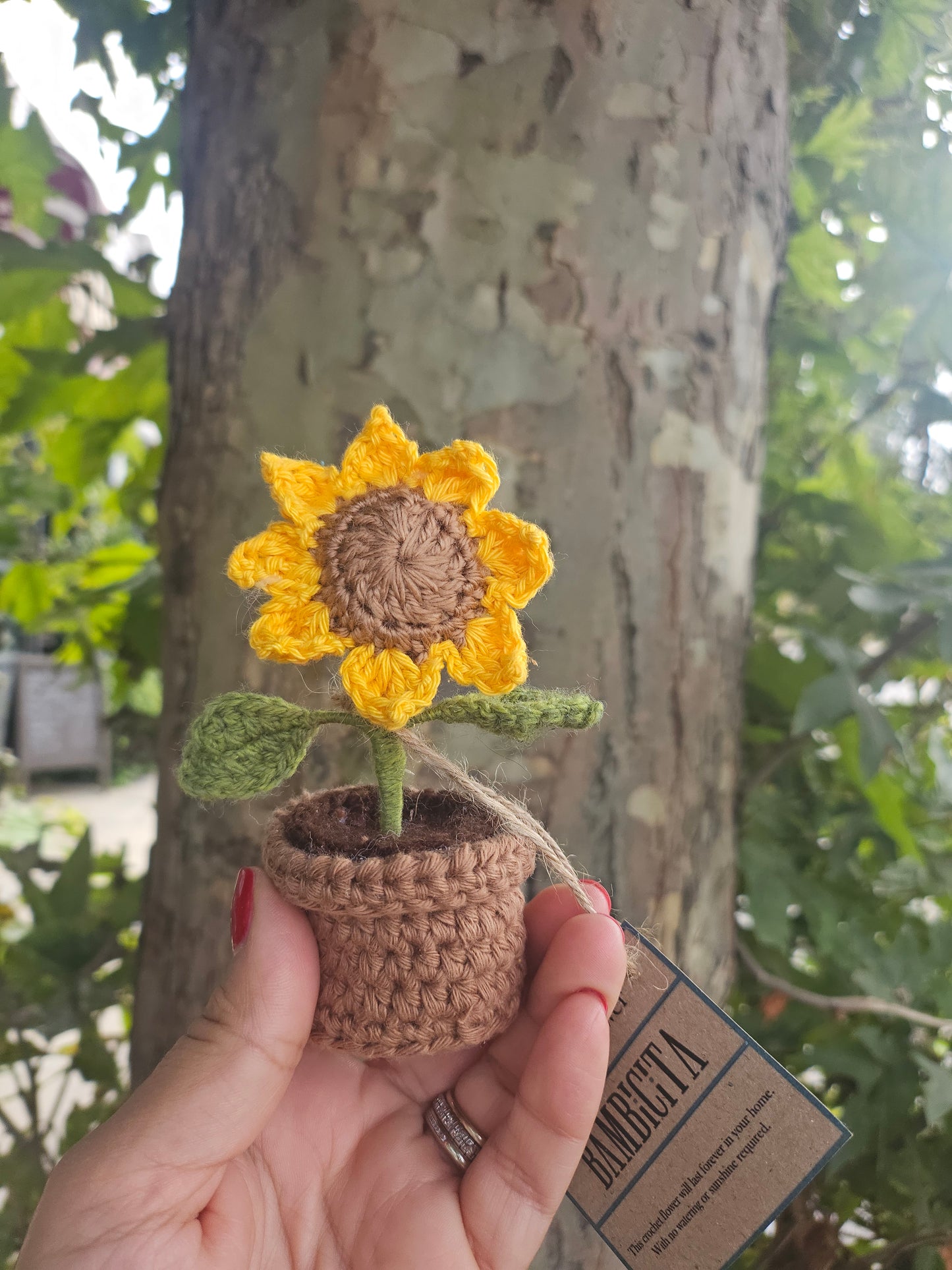 Small Potted Crochet Flowers – Handmade & Everlasting