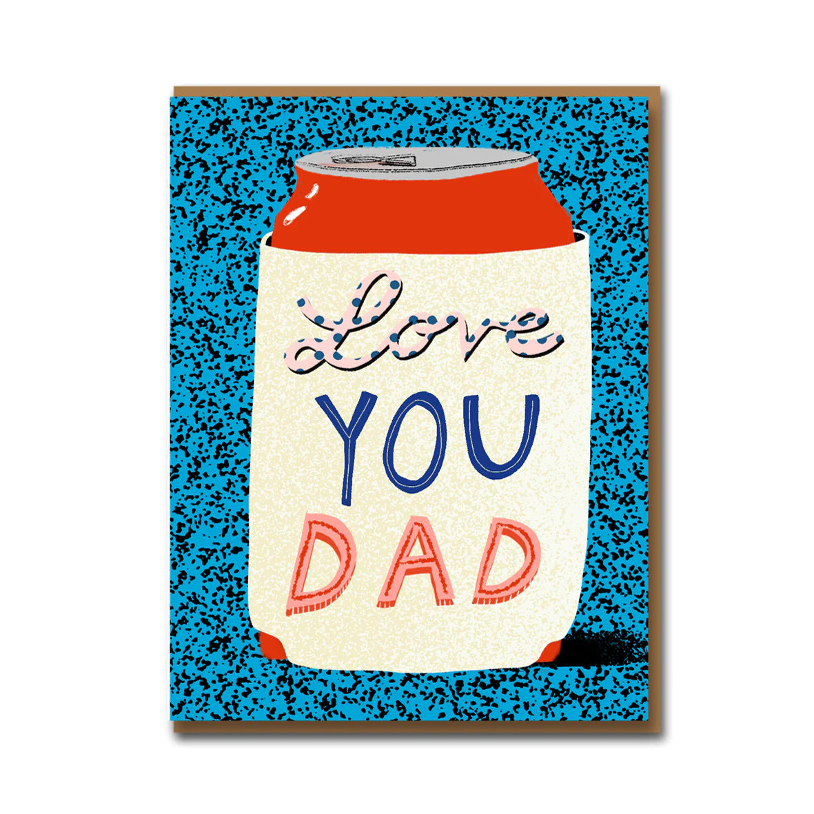 Koozie Birthday Card