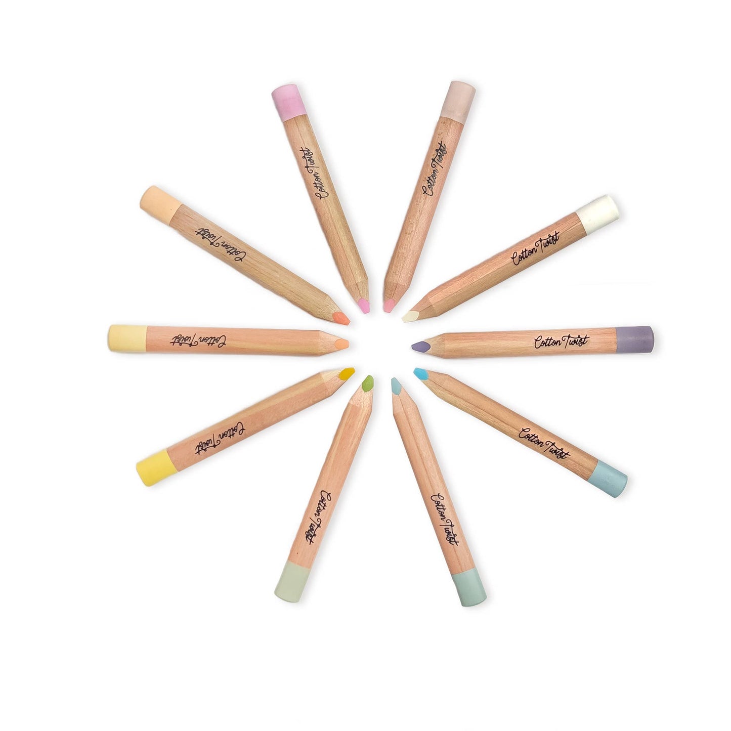 Pastel watercolour pencils
