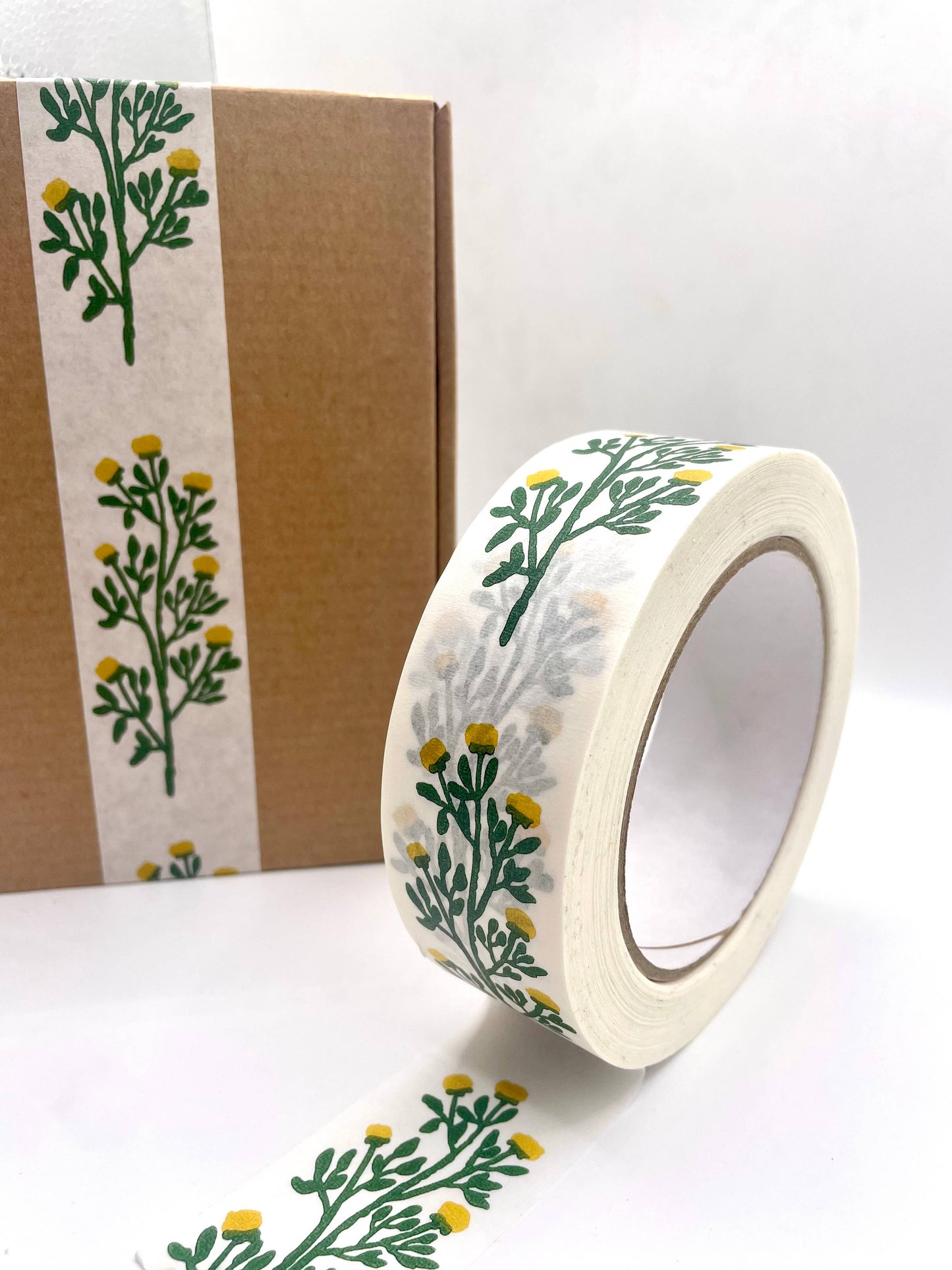 Yellow Wildflower Paper Tape 36mm x 50m