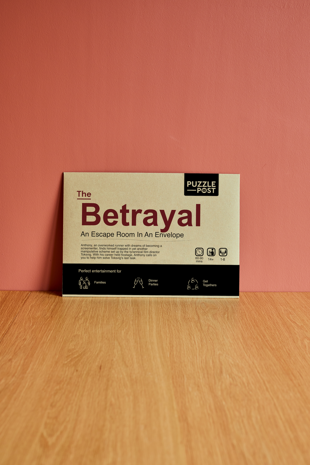 The Betrayal Escape Room In An Envelope Board Game