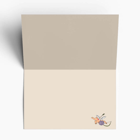 Shit. Cupid! Valentine's Card Blank Inside with Kraft Envelope