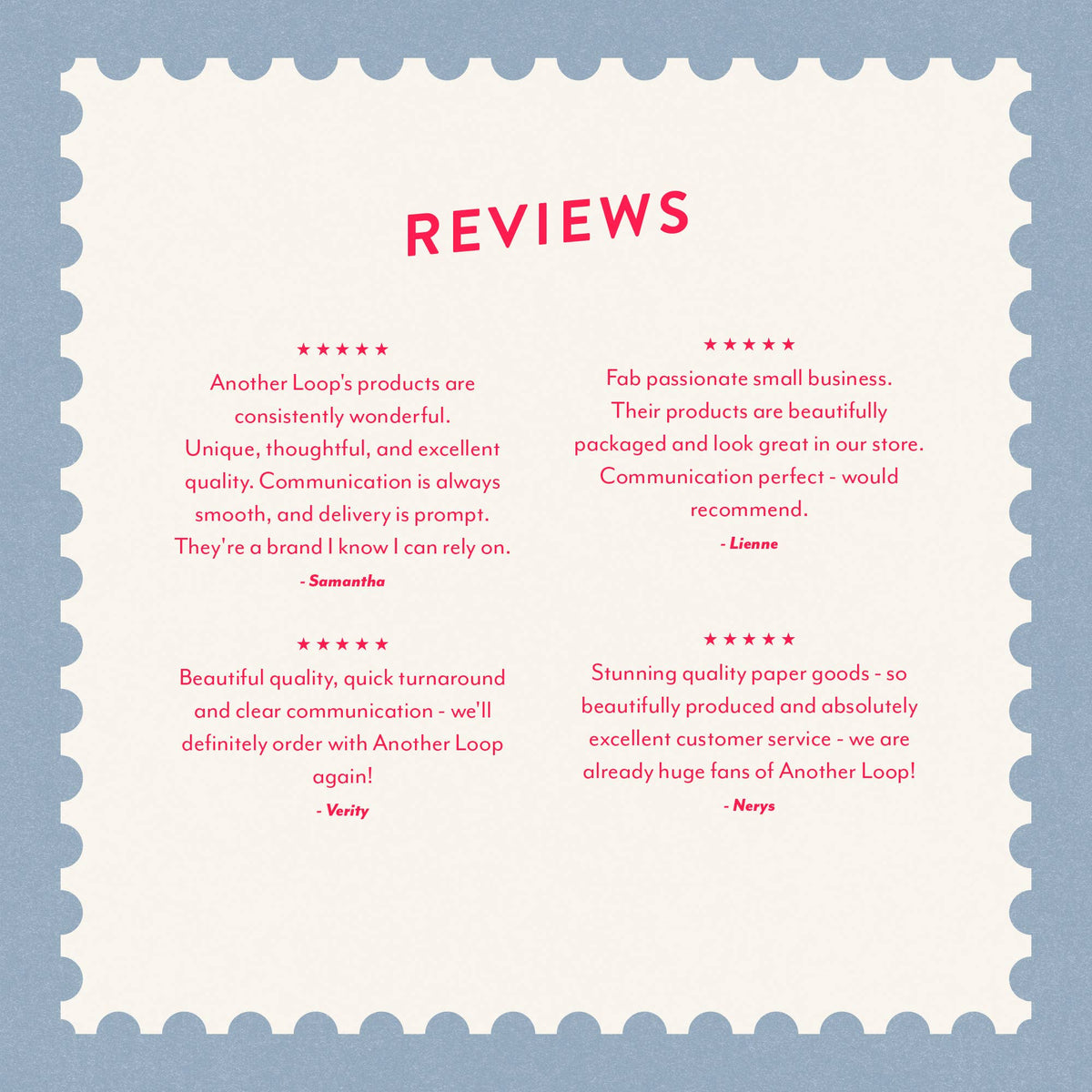 Recyclable Mother's Day voucher on lavender card