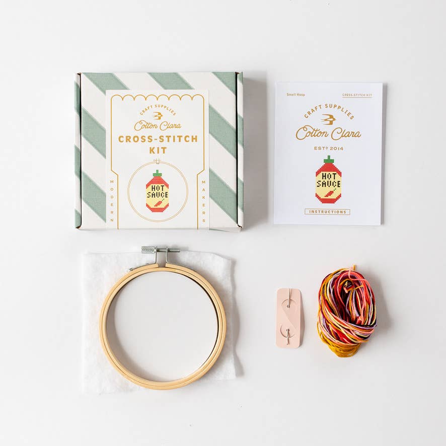 Forget Me Not and Green sustainable craft kit collection