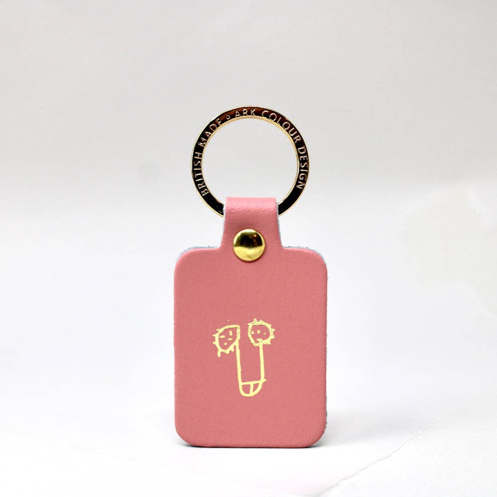 Playful Willy Leather Key Fob | Ark Colour Design