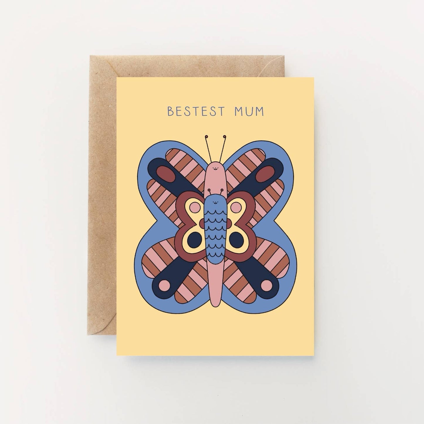 Bestest Mum Mother's Day Card by Hollie Fuller