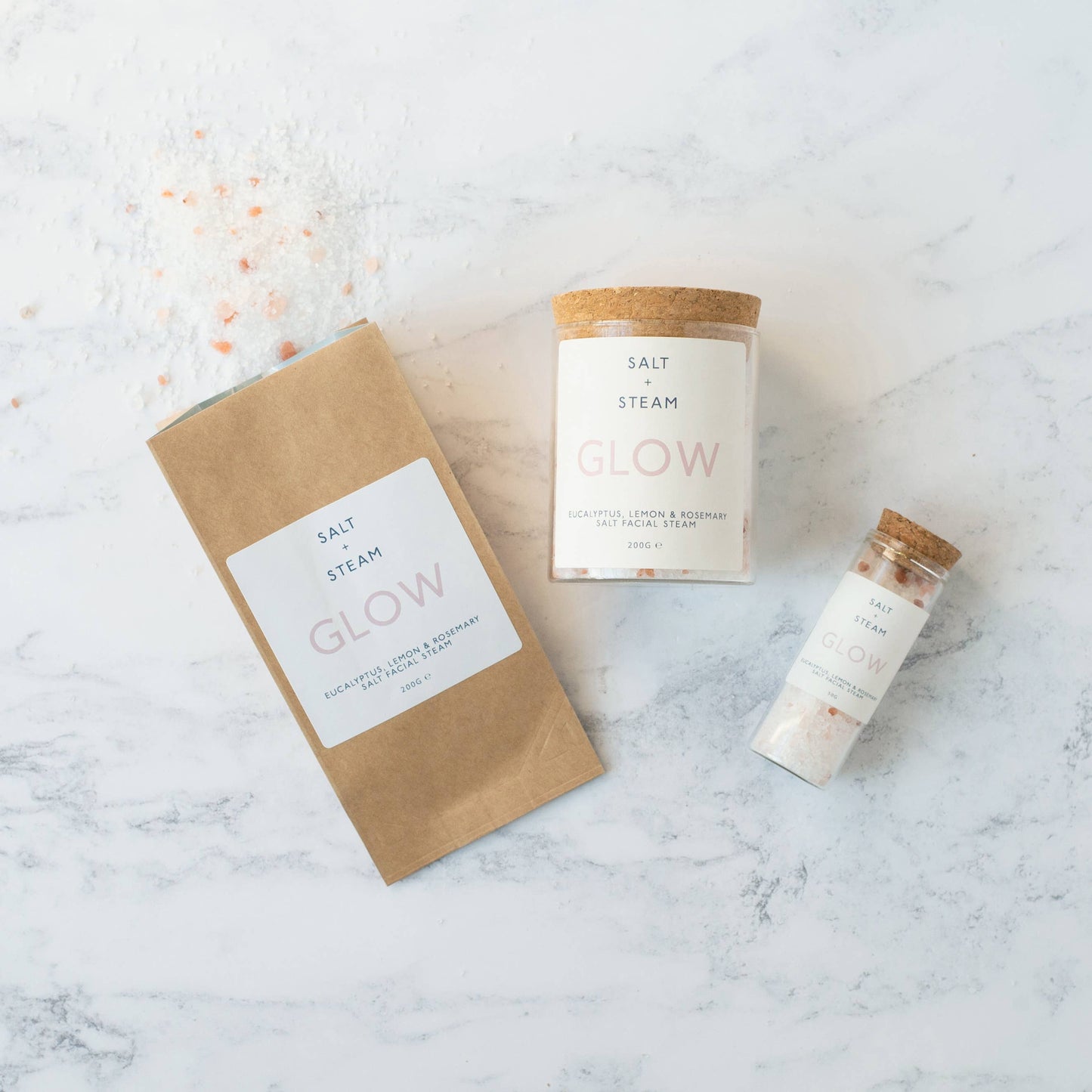 Sustainable facial steam packaging options