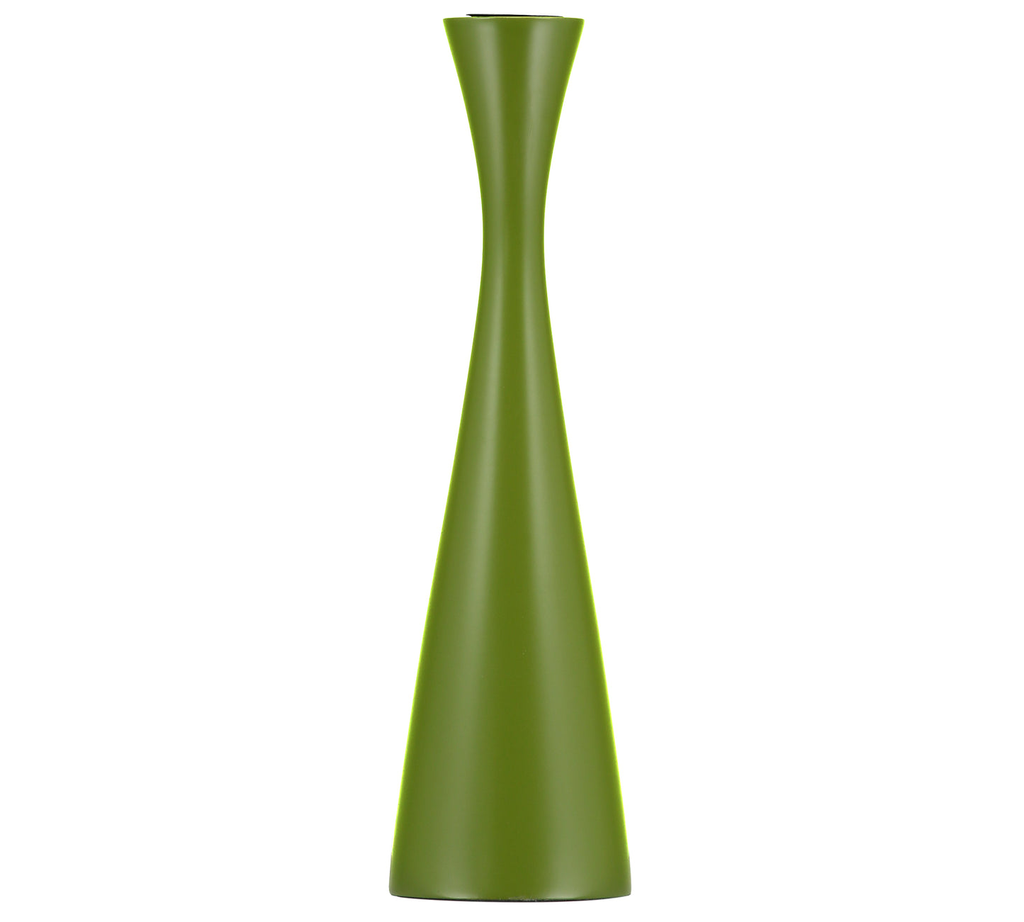 Sustainable Olive Green Candlestick, Handmade in India