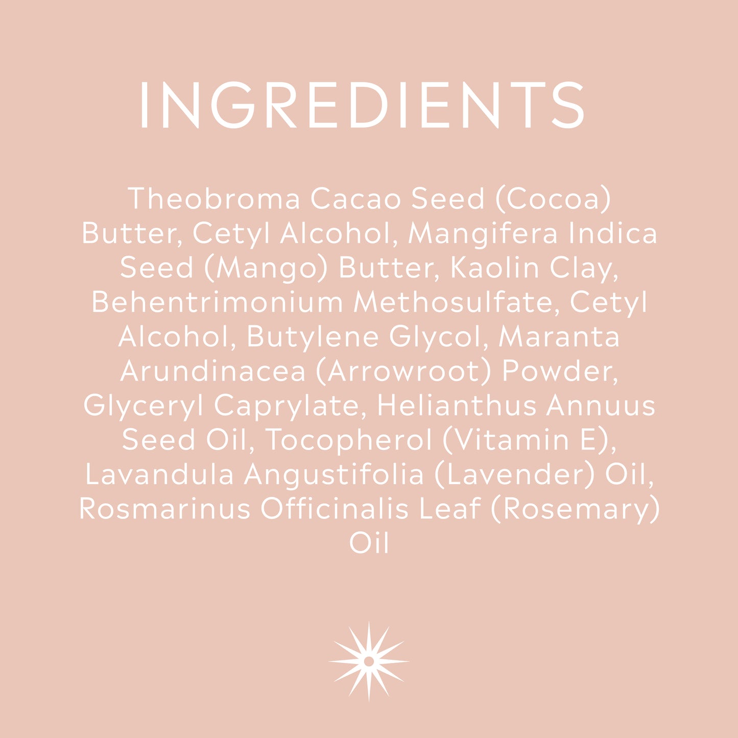 Body Butter Herb Garden Ingredients