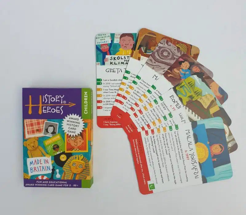 History Heroes: CHILDREN card game