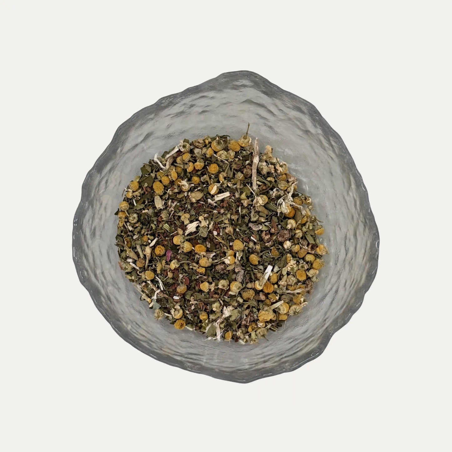 Recyclable paper refill pouch for herbal tea