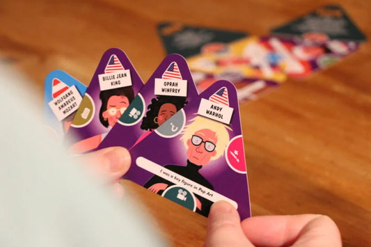 Children playing History Heroes A Little Slice of History card game