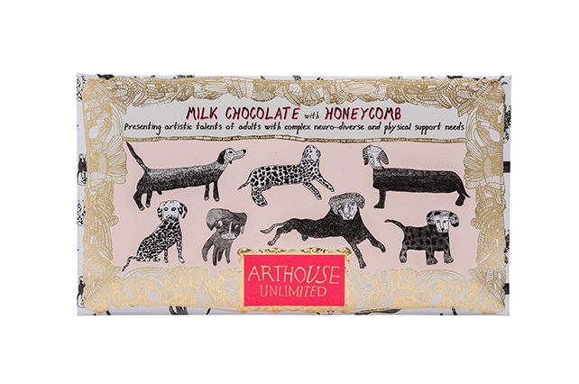 Arthouse Unlimited Dogalicious Milk Chocolate with Honeycomb