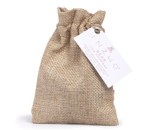 Inzho Bear Hanging Diffuser in a car, showing essential oil diffusion