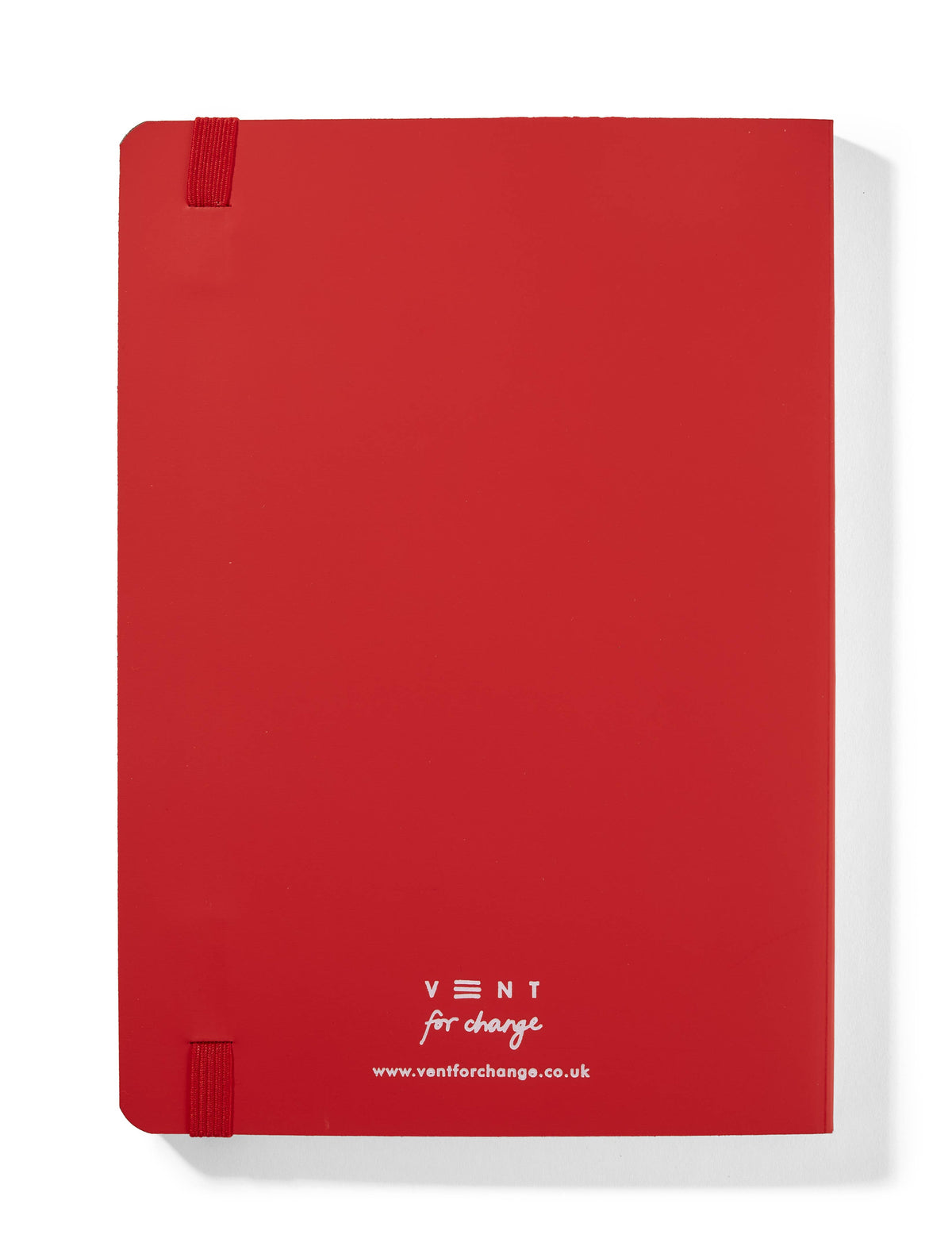 A5 recycled leather notebook with Christmas bookmark detailing