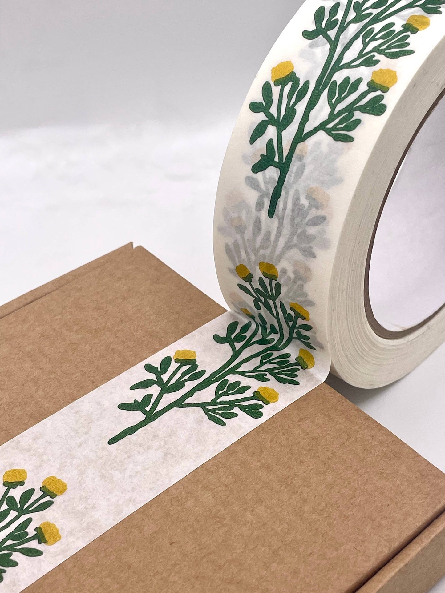 Yellow Wildflower Paper Tape 36mm x 50m