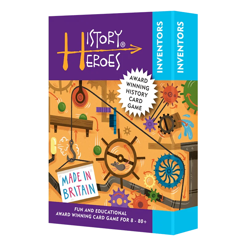 History Heroes: INVENTORS card game