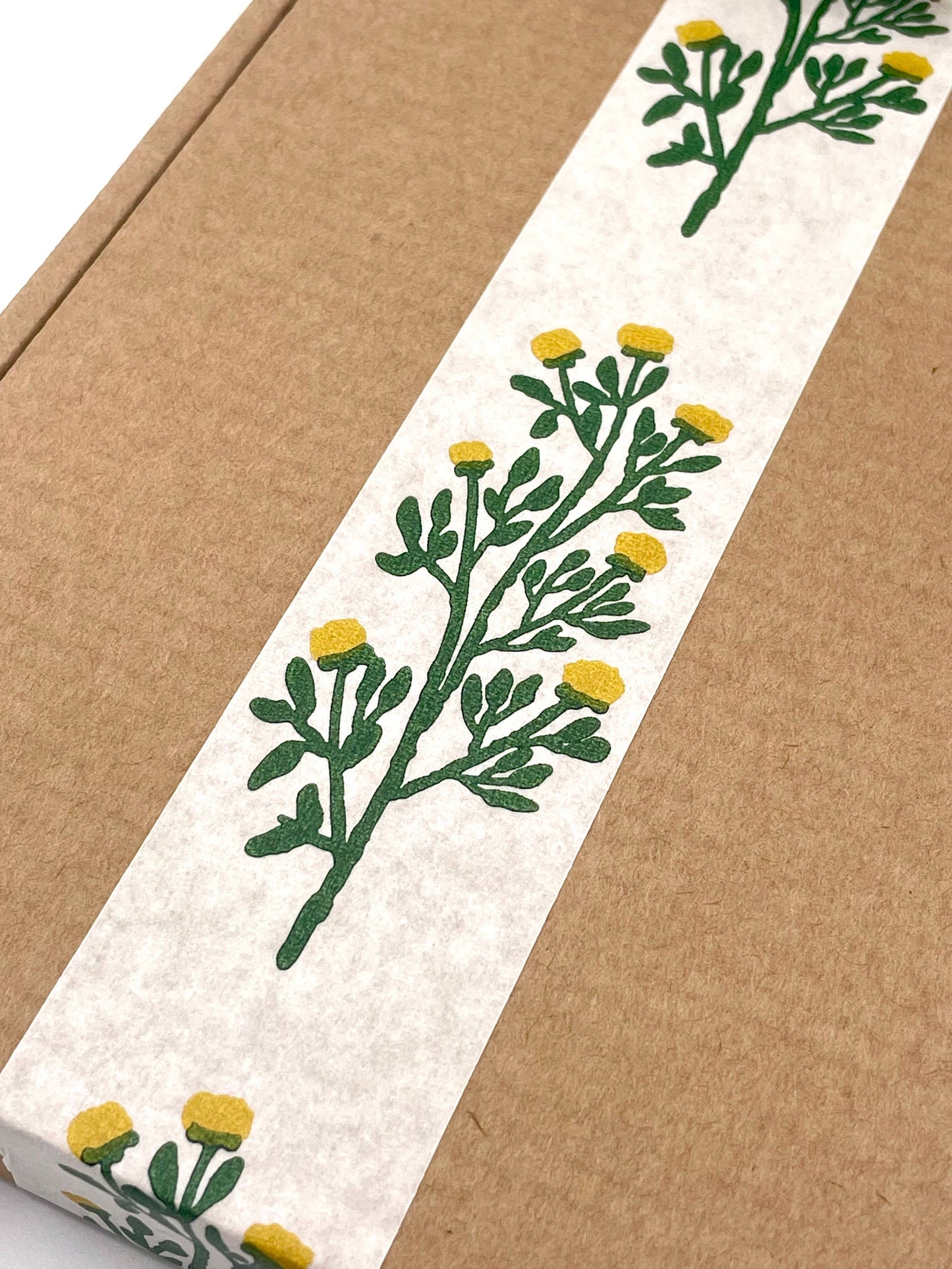 Yellow Wildflower Paper Tape 36mm x 50m