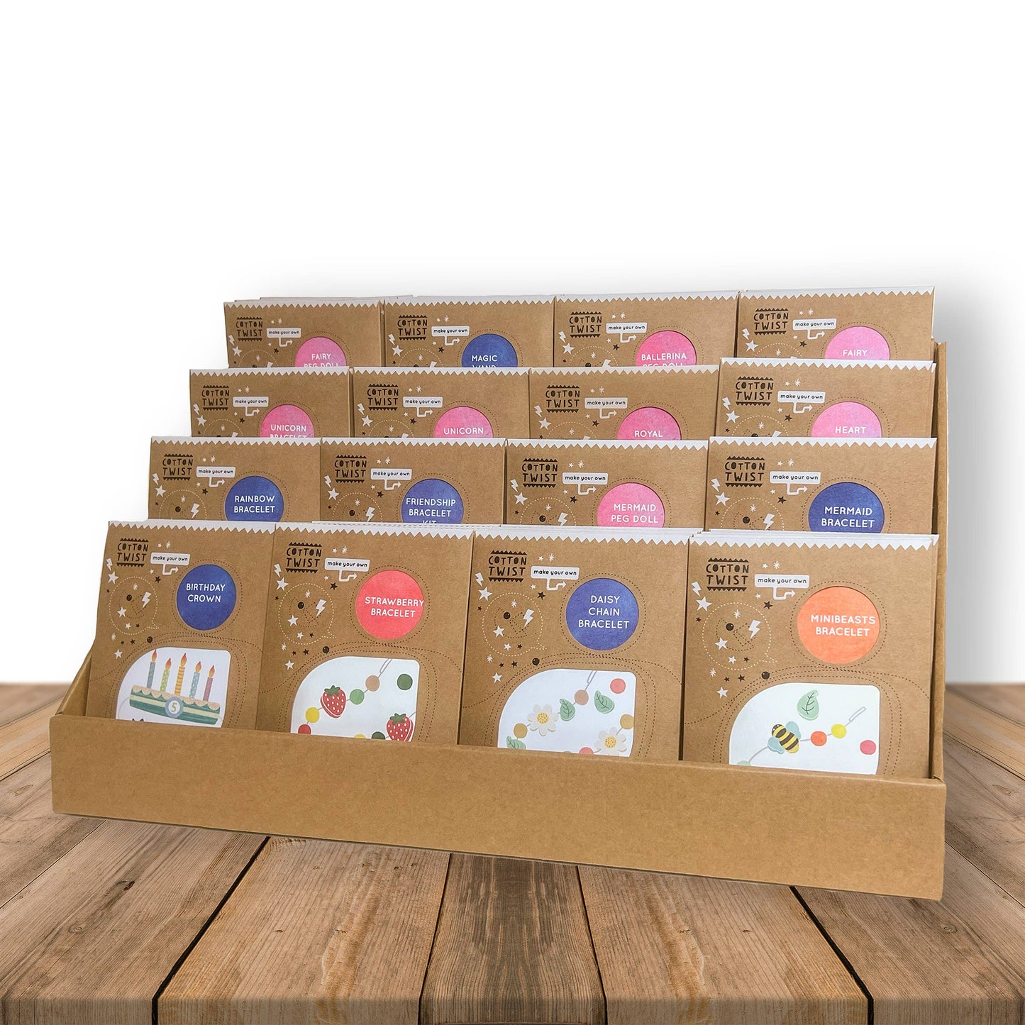 Eco-friendly DIY birthday crown kit, sustainable craft for creative fun