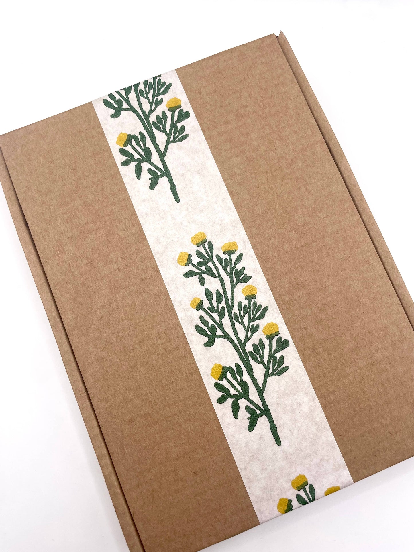 Yellow Wildflower Paper Tape 36mm x 50m