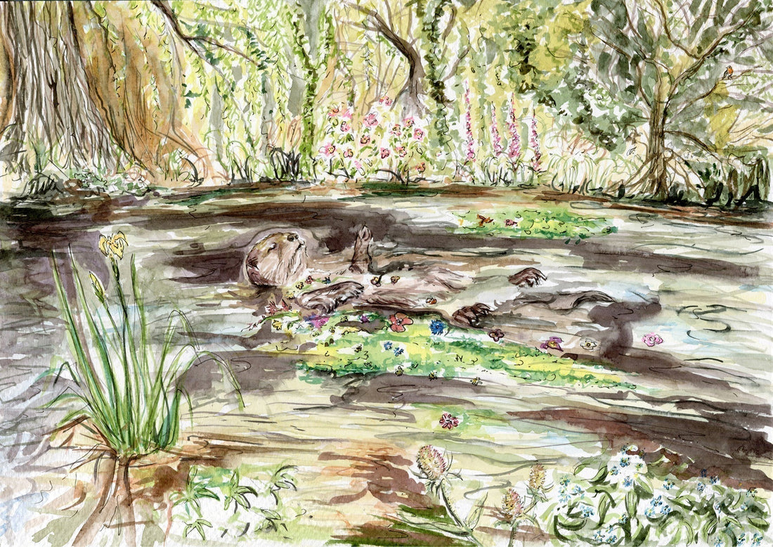 The Maker Q&A: Jessica Kendrew, watercolour artist behind Forget Me Not and Green's murals and greeting cards