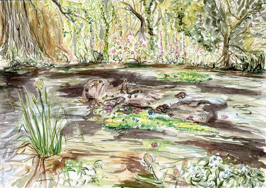 The Maker Q&A: Jessica Kendrew, watercolour artist behind Forget Me Not and Green's murals and greeting cards