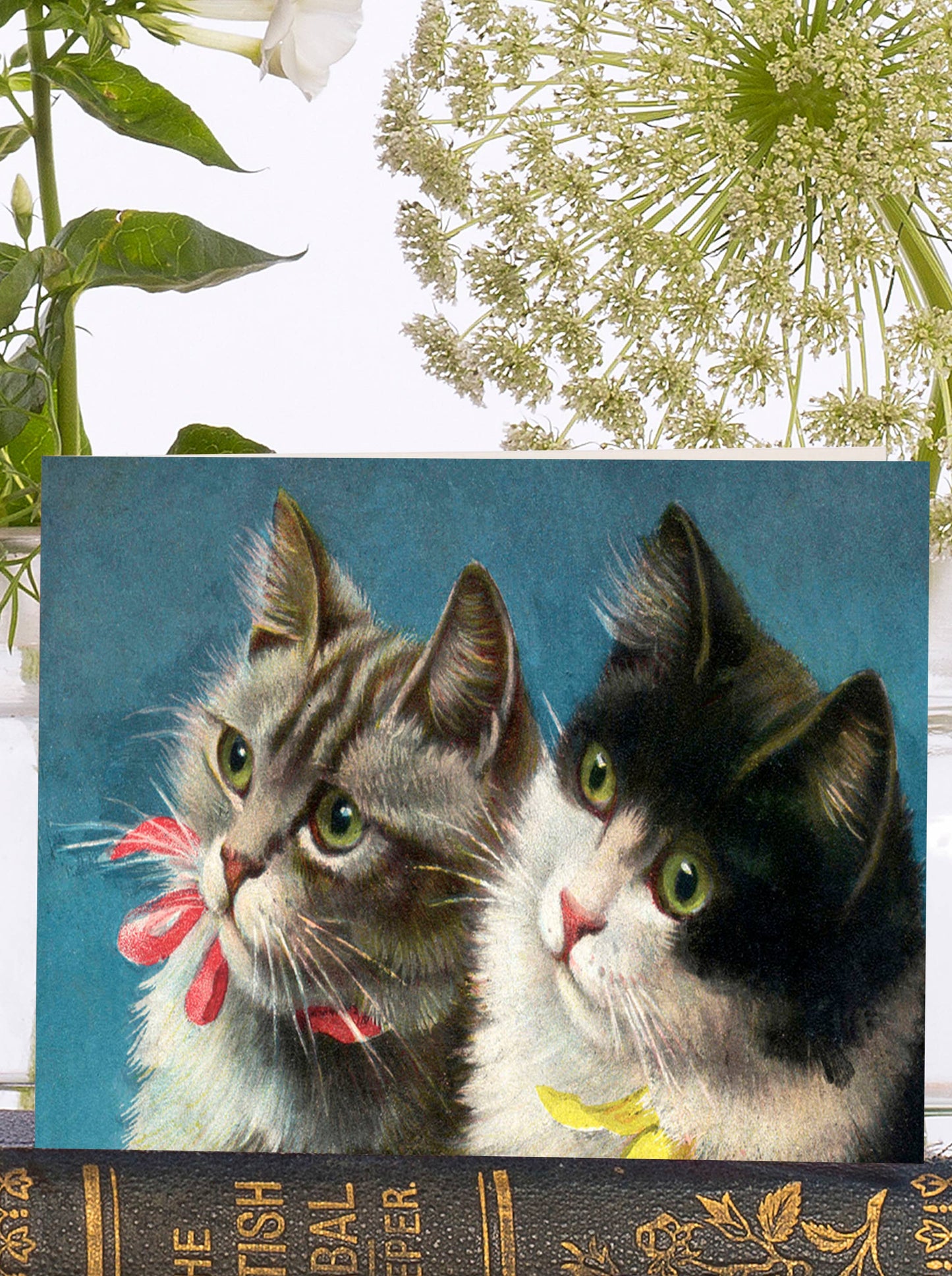 Little Vintage Greeting Card with sustainably sourced ivory envelope
