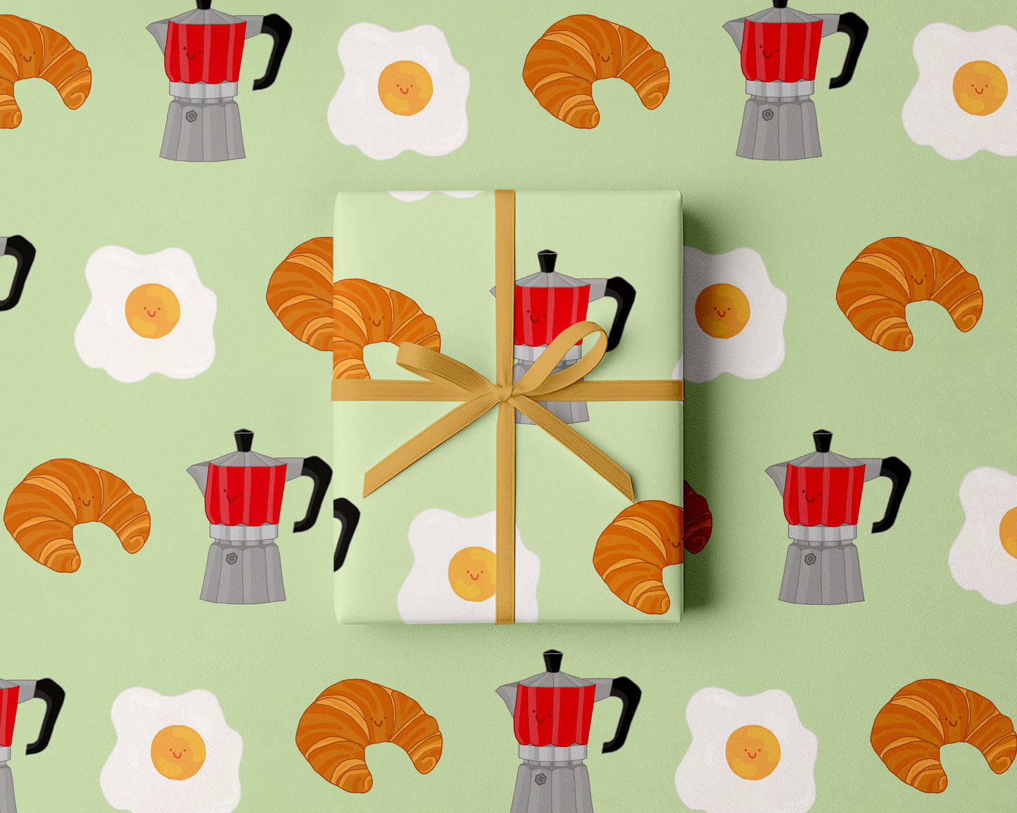 Eco-Friendly Rolled Gift Wrap | Retro  Paper