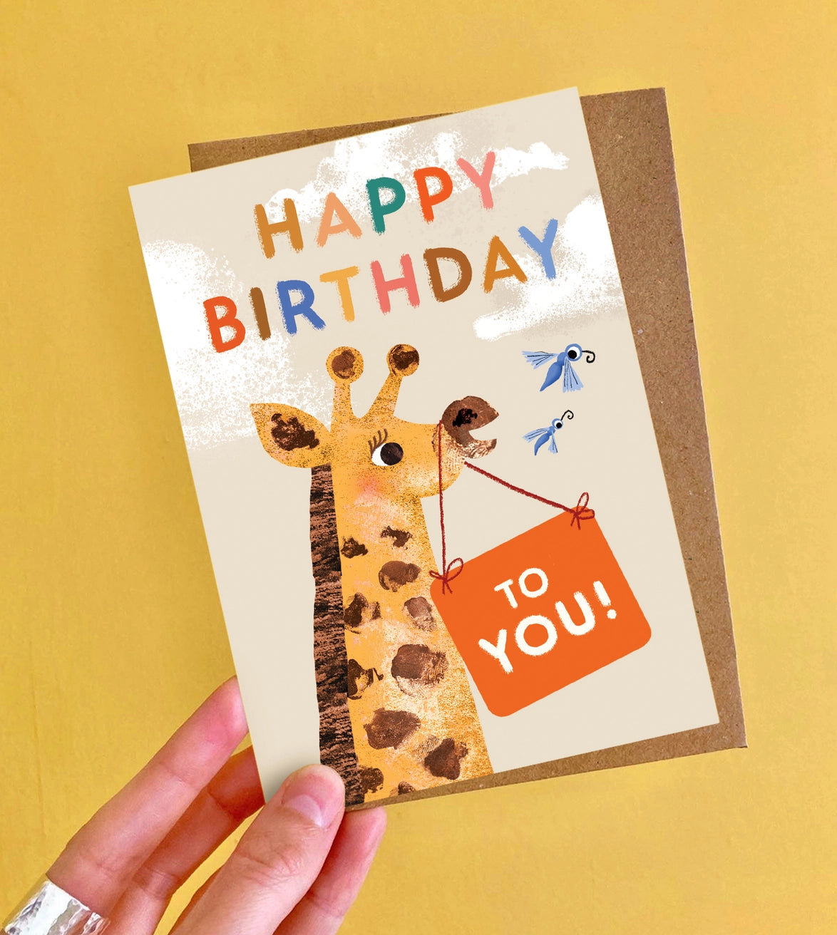 Little Menagerie Birthday Cards Multipack X 6 Kids Cards