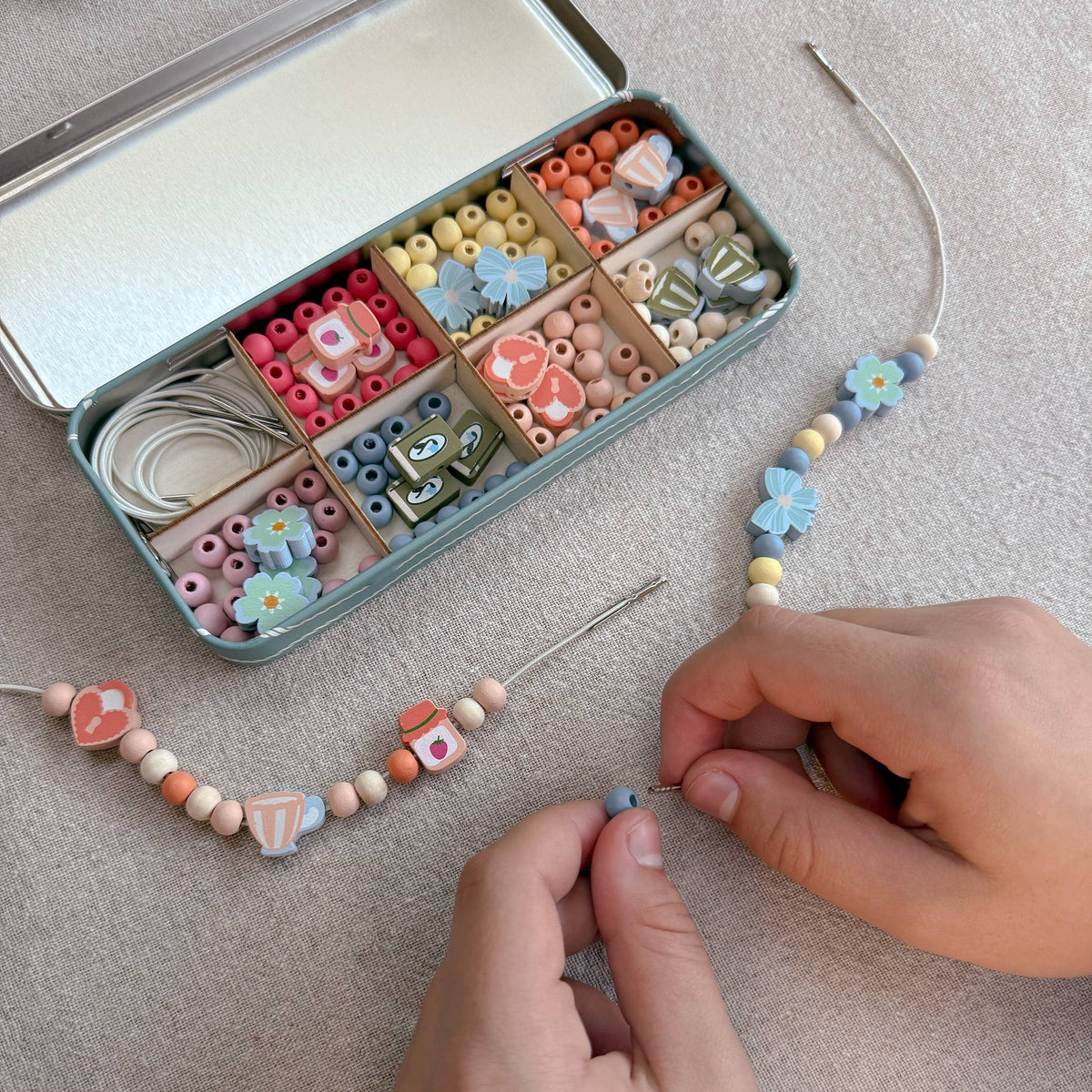 Tiny Trinkets Beading Kit eco-friendly packaging