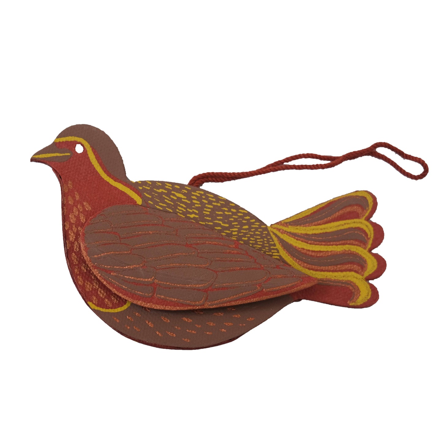 Eco-conscious robin decoration, perfect for home or gifts