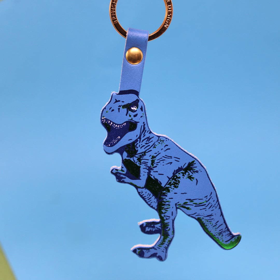 T-Rex Leather Keyring | Ark Colour Design