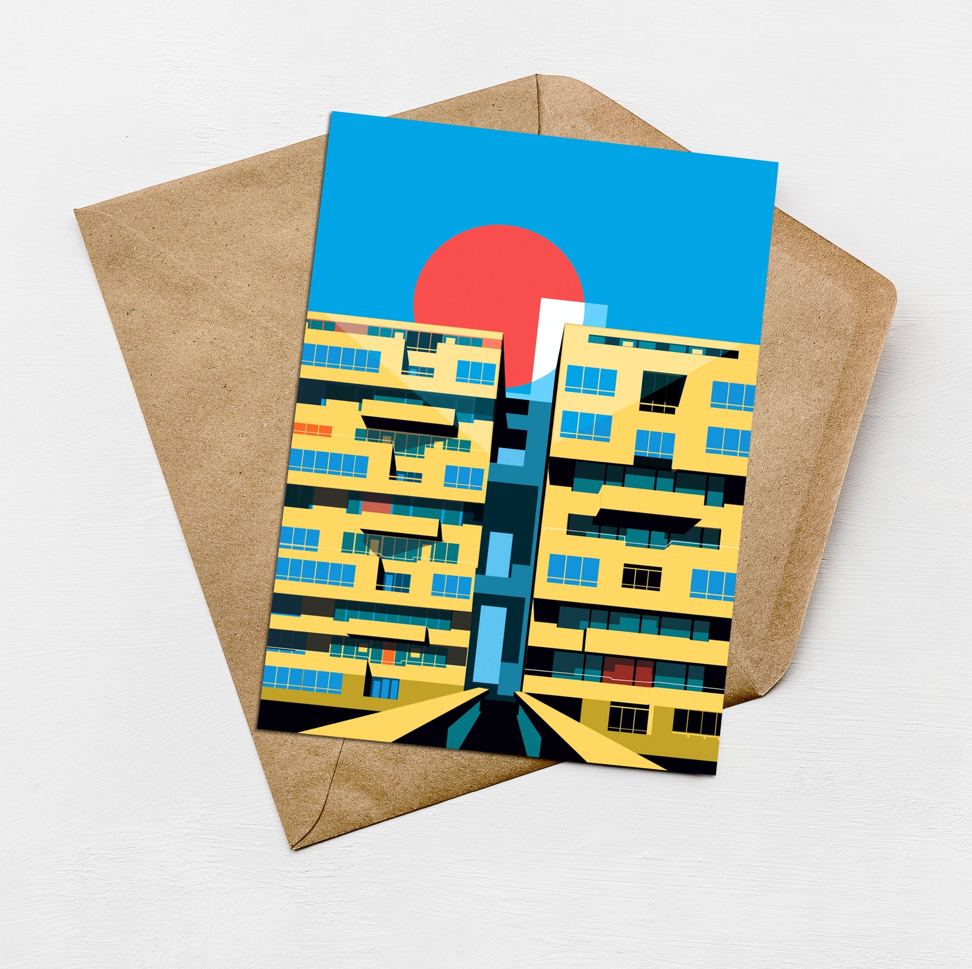 Dawson's Heights Dulwich, London Greeting Card
