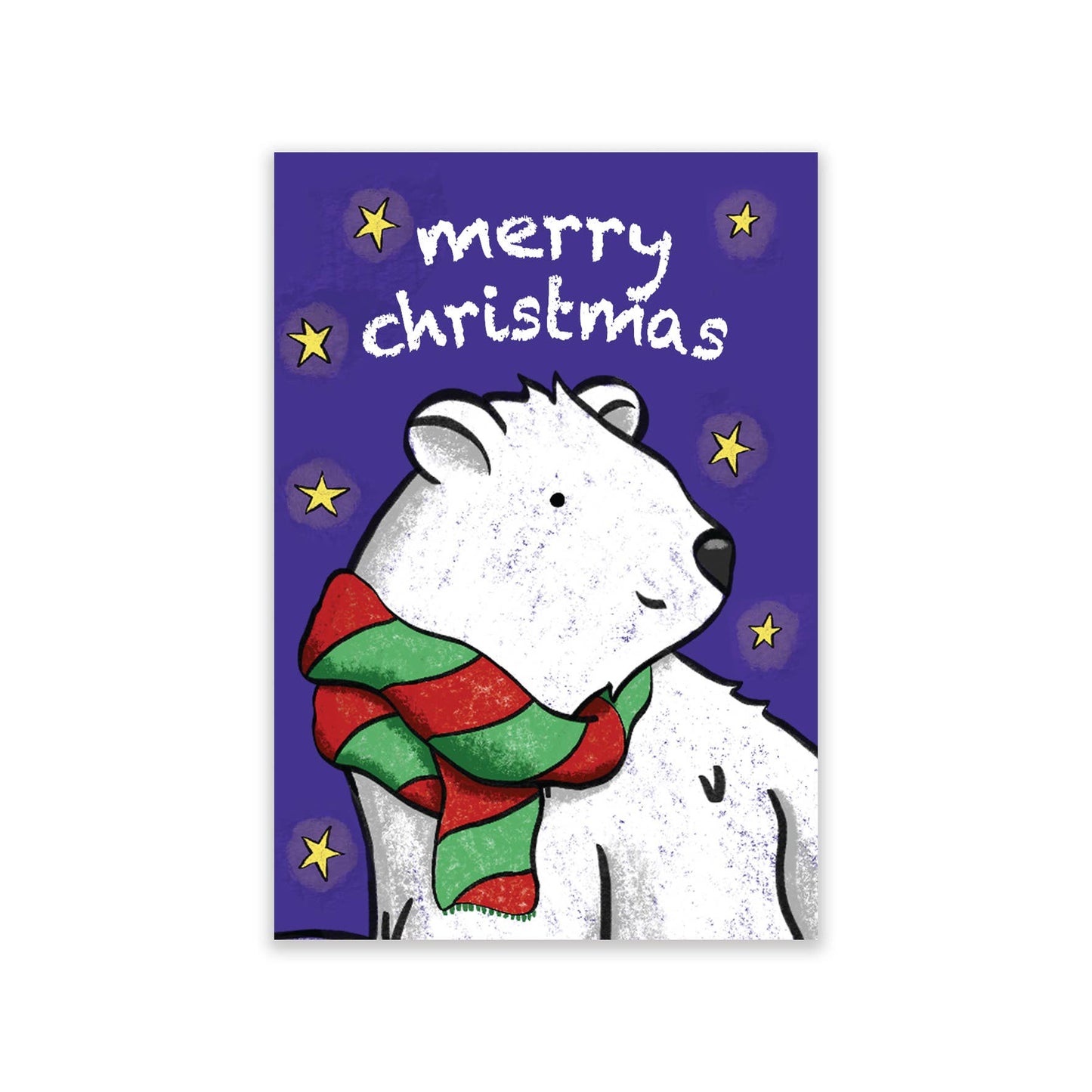 UK-made mini Christmas cards pack with eco-friendly packaging