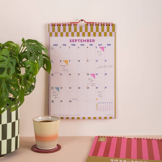 Interior monthly grid view of August 2026 Academic Calendar