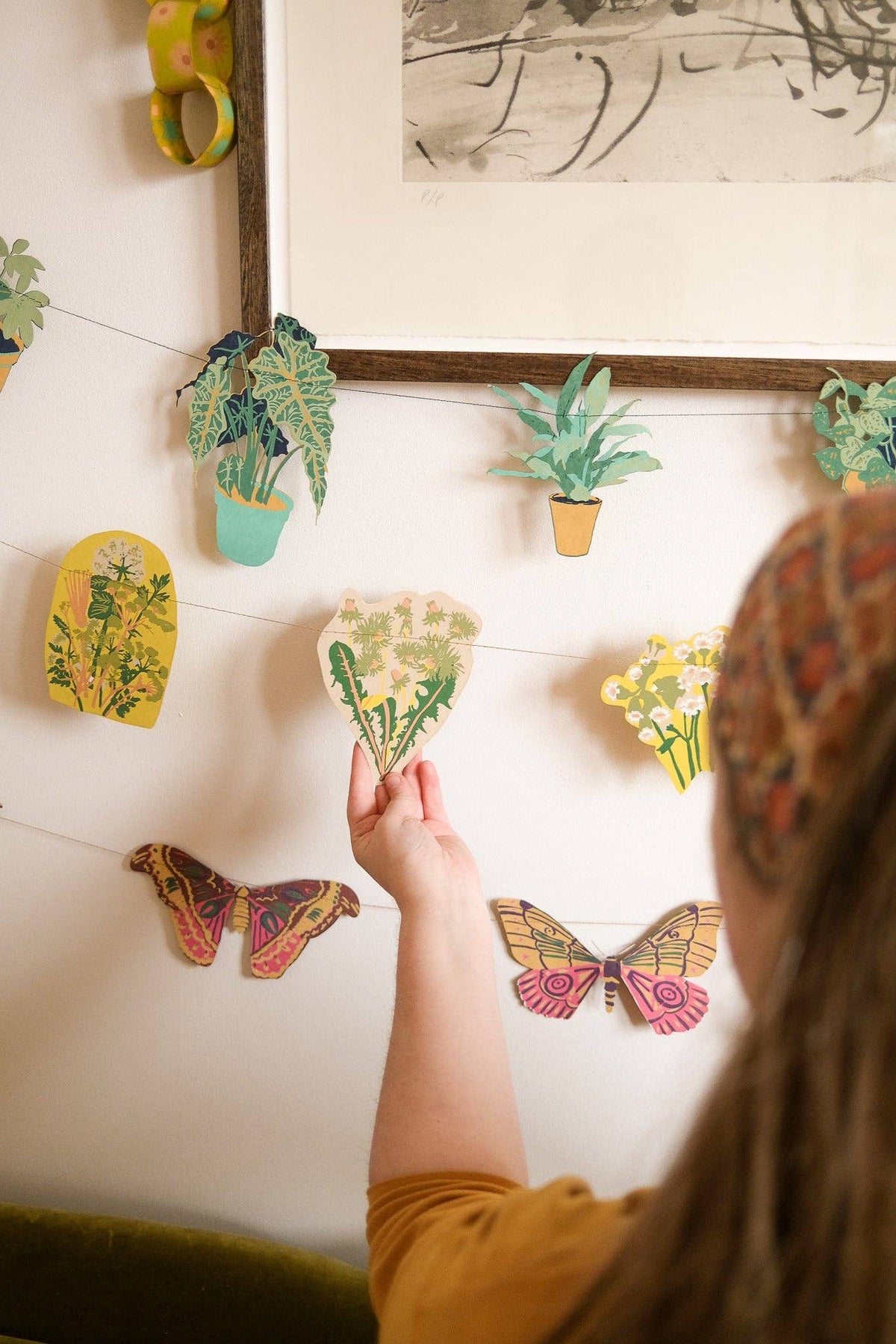 Eco-friendly butterfly wall decoration for nurseries
