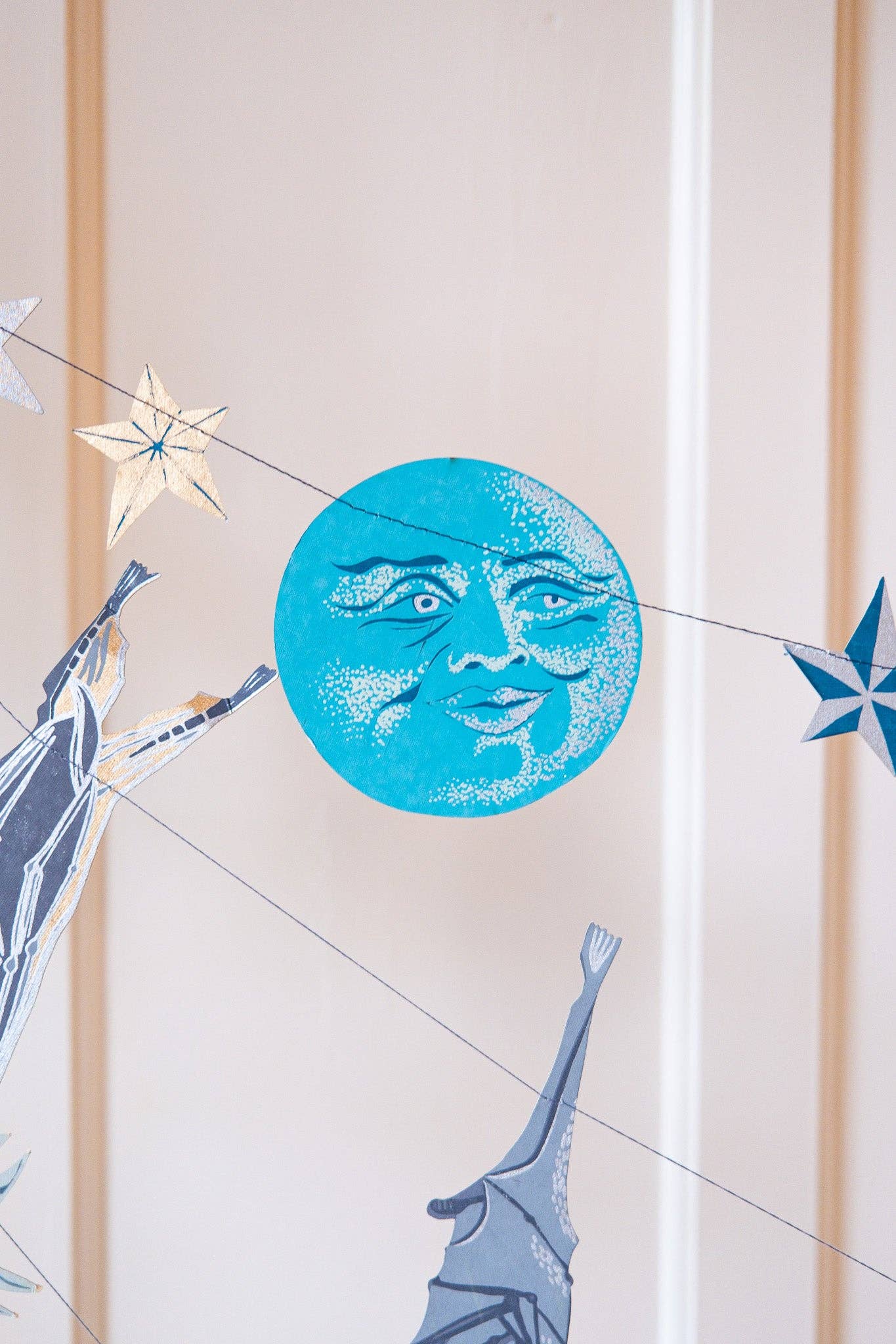 Sustainable nursery hanging decoration