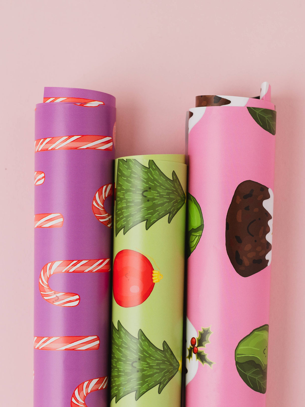 Eco-Friendly Rolled Gift Wrap | Retro  Paper