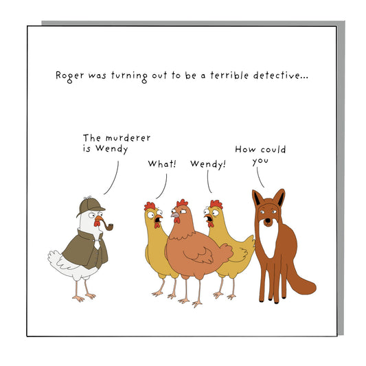 Wendy Quirky Eco-Friendly Greeting Card