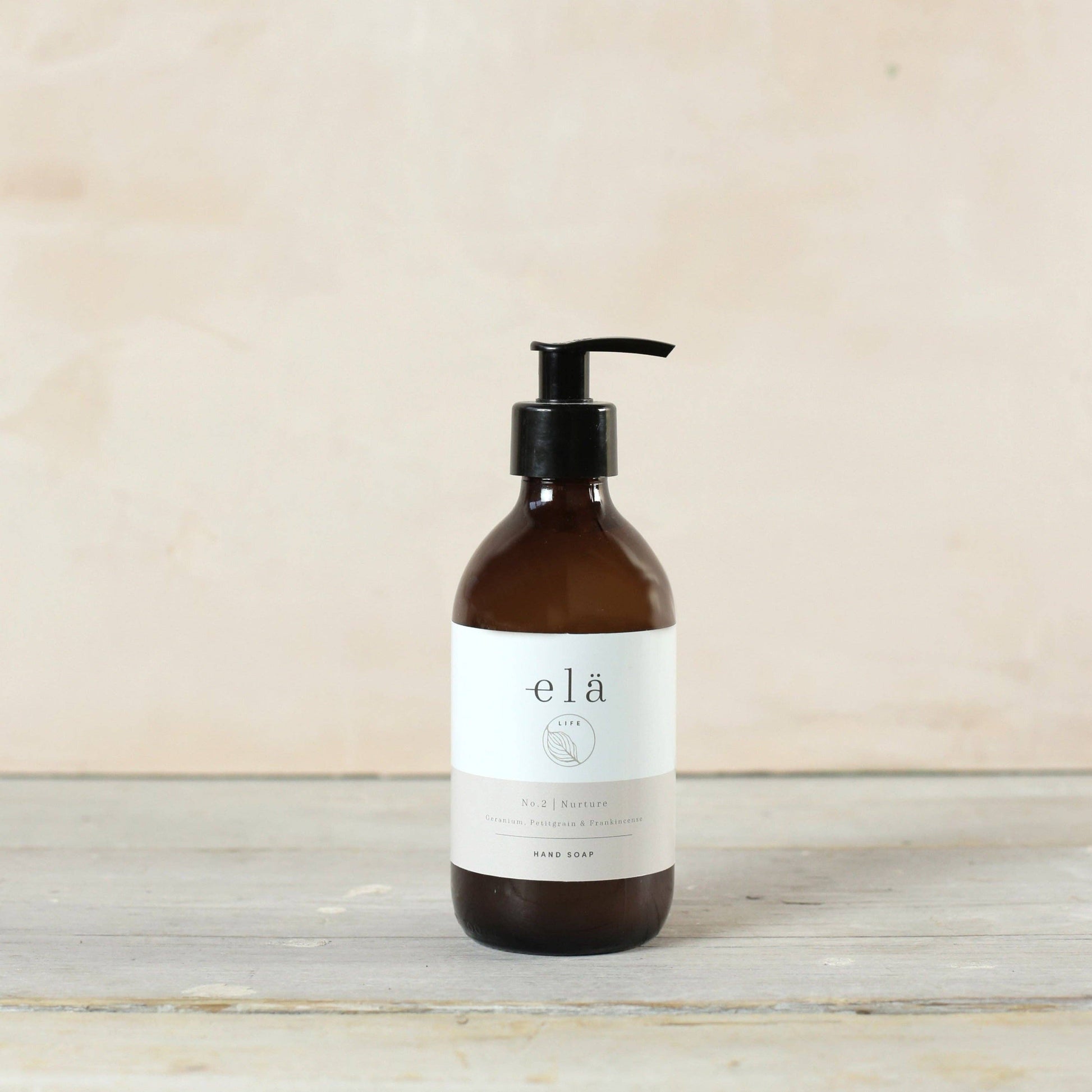 Elä Life Nurture No 2 Hand & Body Soap 300ml bottle with natural essential oils
