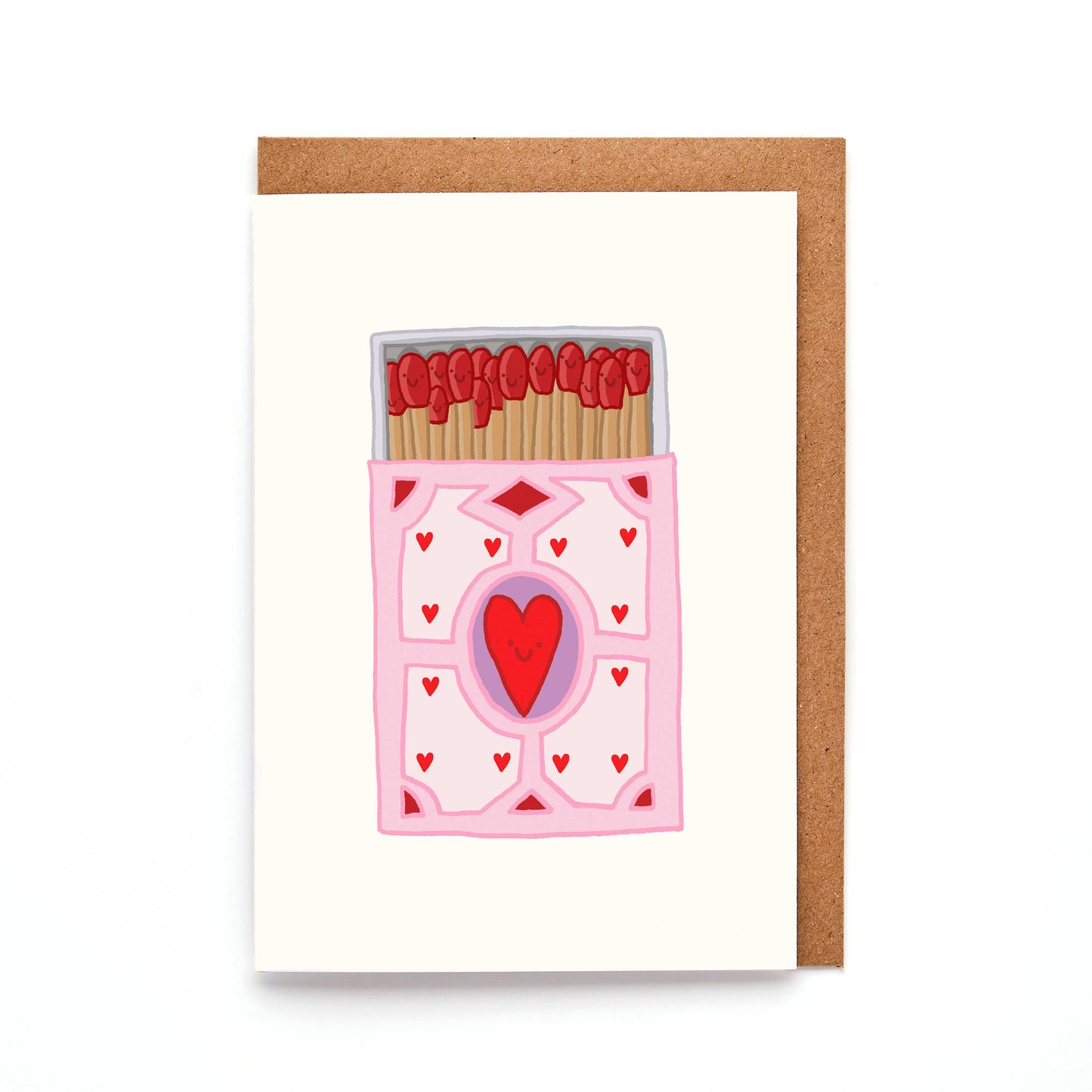 Mini Matchbox Card with Kraft envelope
