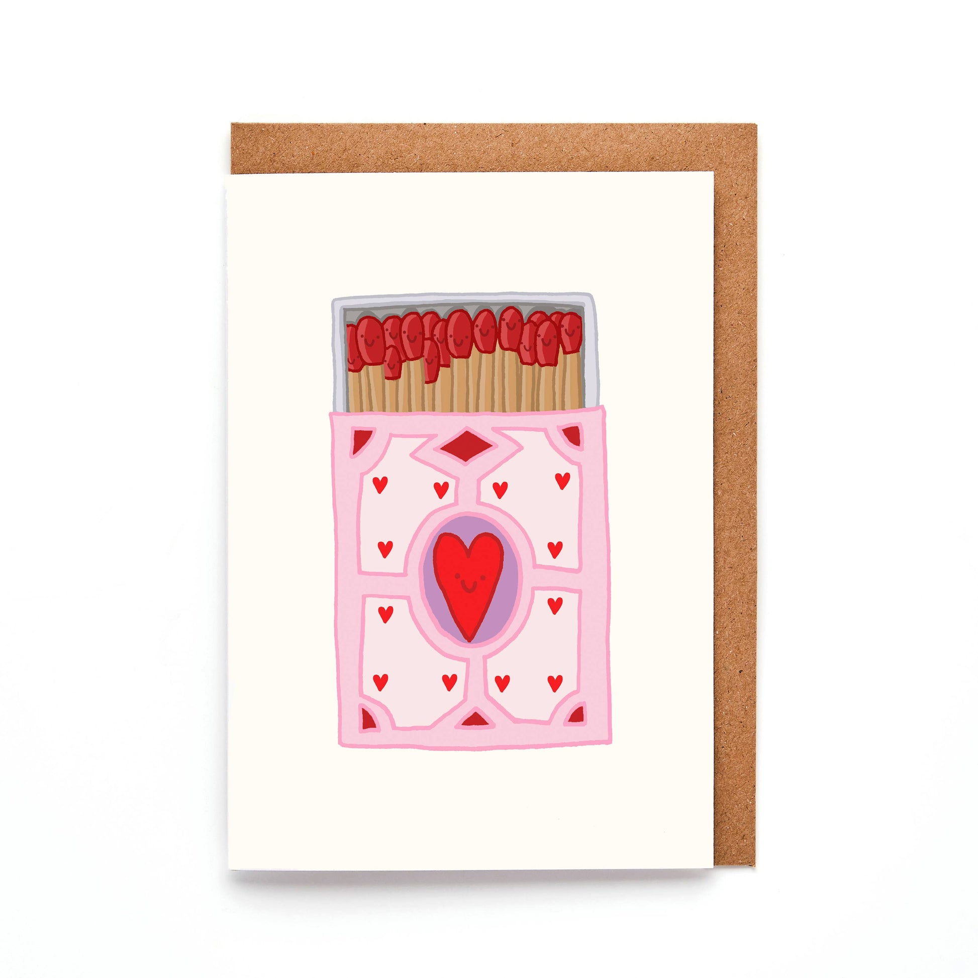 Mini Matchbox Card with Kraft envelope