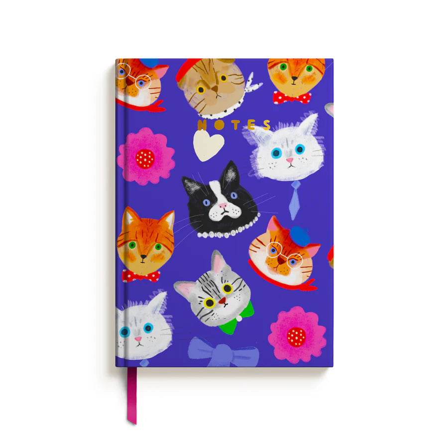 Cat Fancy notebook with its matching ribbon bookmark