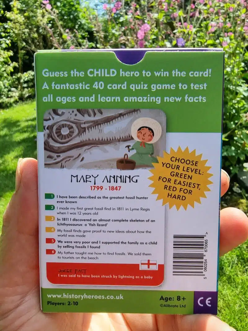 History Heroes: CHILDREN card game