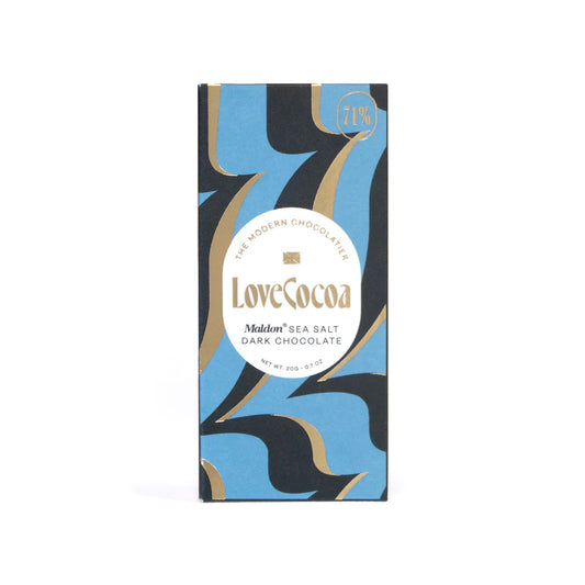 Love Cocoa - Mini Maldon Sea Salt 70% Dark Chocolate Bar