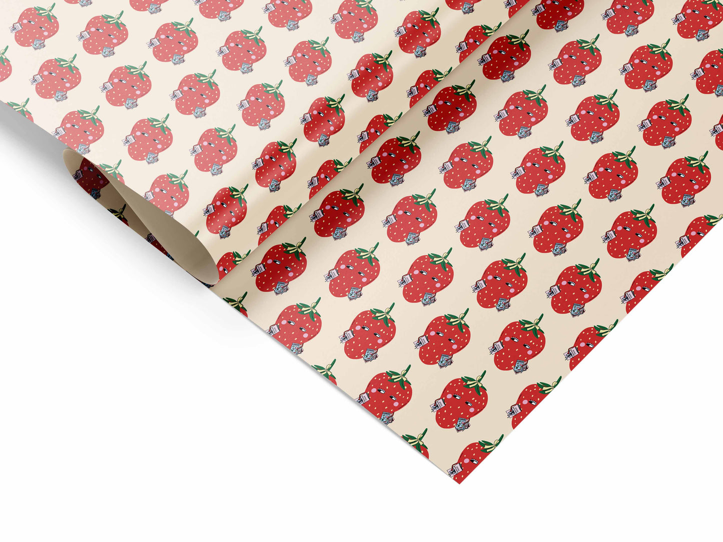 Gift Wrap- Strawberry Girly